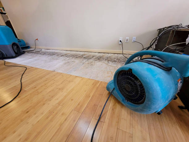 Professional Flood Damage Cleanup technician working in Aberdeen, ID